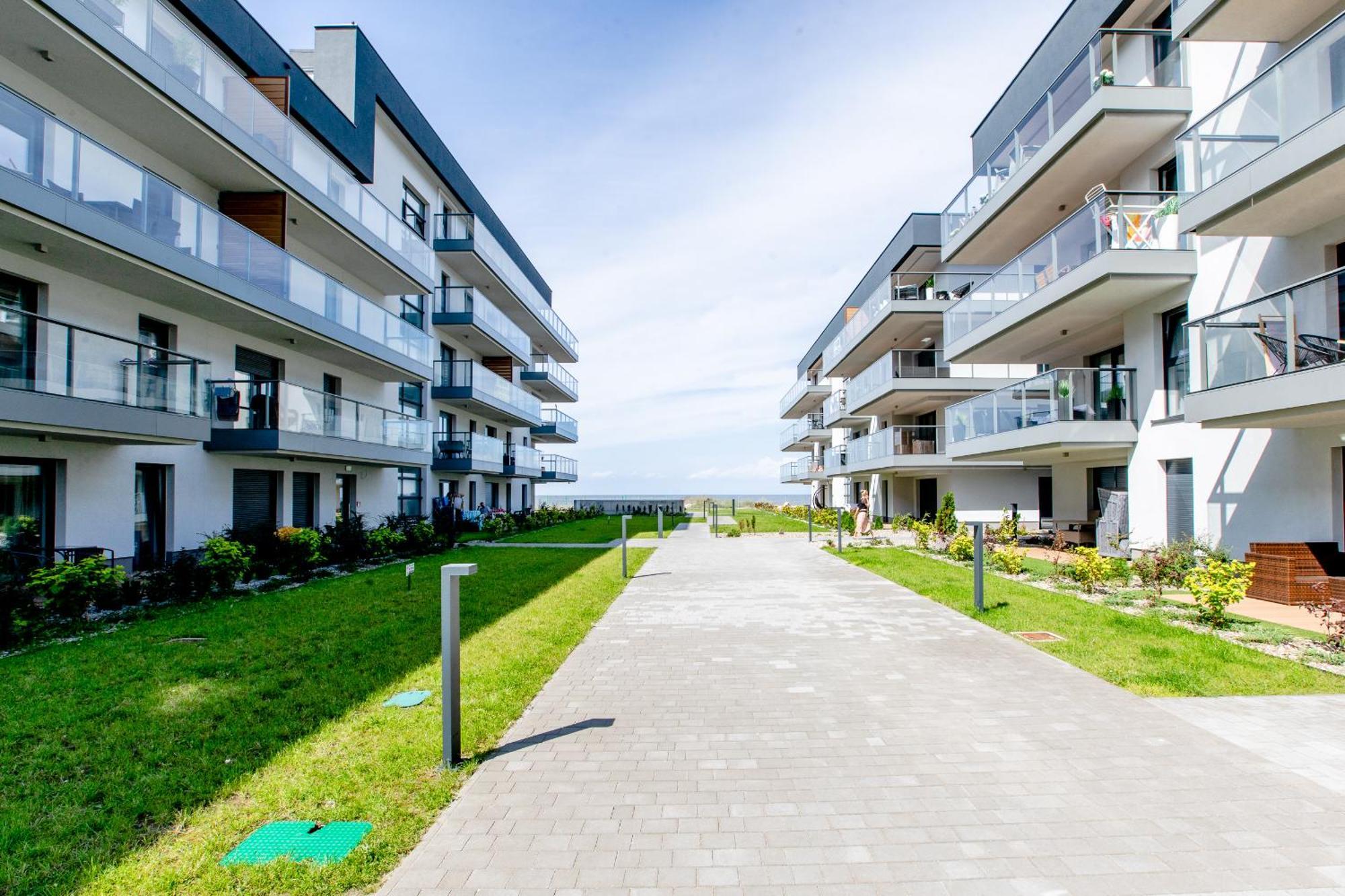 Apartament Linia Komfortu Gardenia Dziwnow Z Widokiem Na Morze Epapartamenty 外观 照片